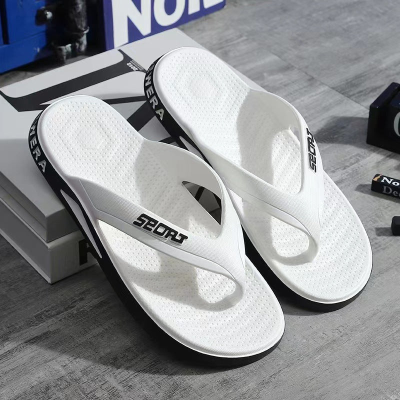 Sandalias Planas Material Suave Esencia Horizonte Calma, Comodidad Relajante Todo el Verano