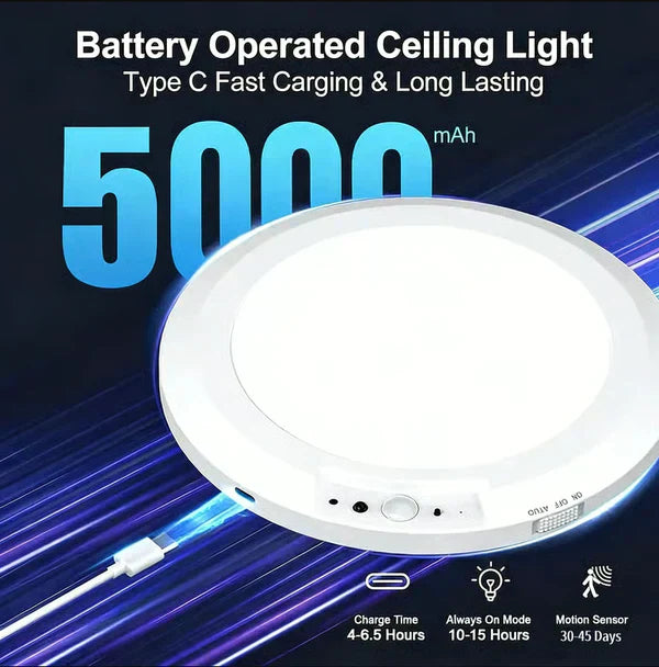 ⏰🔥 ¡50% DE DESCUENTO POR TIEMPO LIMITADO! 💡 Luz LED Recargable con Sensor de Movimiento – Ilumina tu Hogar de Forma Inteligente ✨🏠