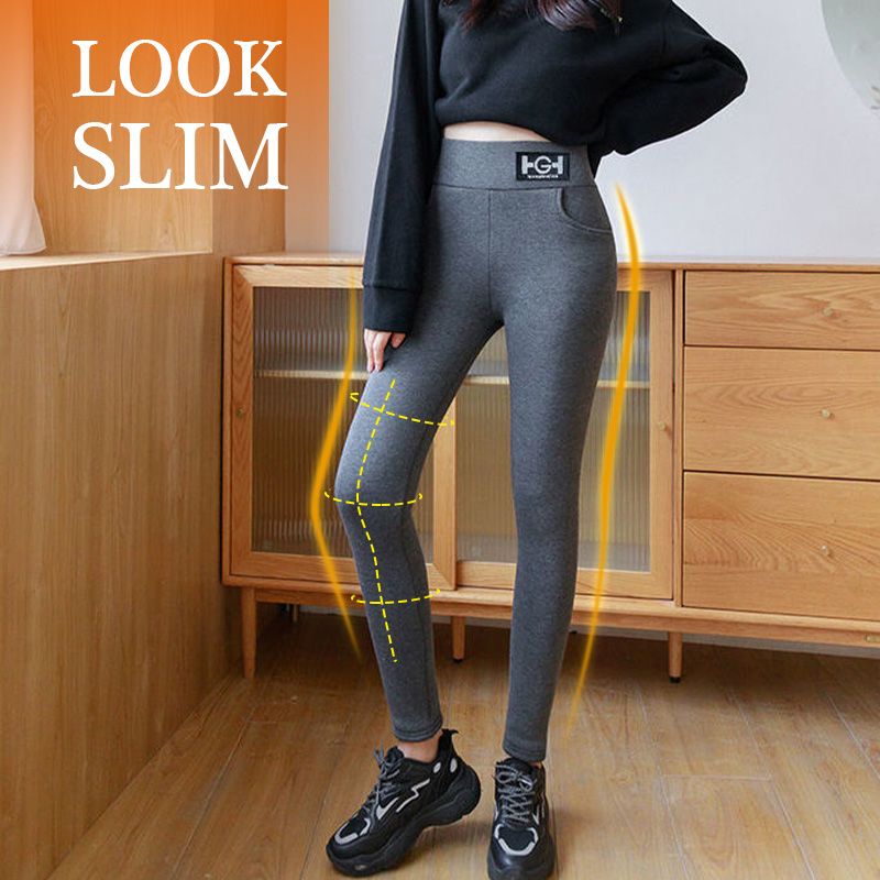 🔥 ¡50% DE DESCUENTO! 👖 Pantalón Térmico de Moda para Mujer – Estilo Elegante y Confort Todo el Día ✨❄️
