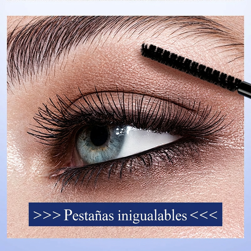 👁️🔥 ¡50% OFF! Máscara de Pestañas Resistente al Agua – Rizos Perfectos Todo el Día