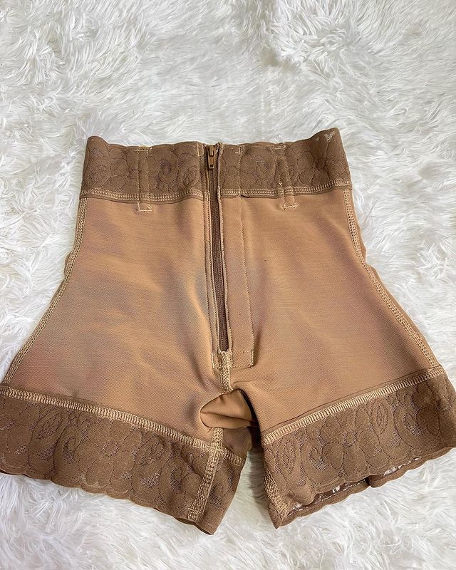 Shapshe® Panty de Encaje con Control de Abdomen, Levantamiento de Glúteos y Cierre con Cremallera