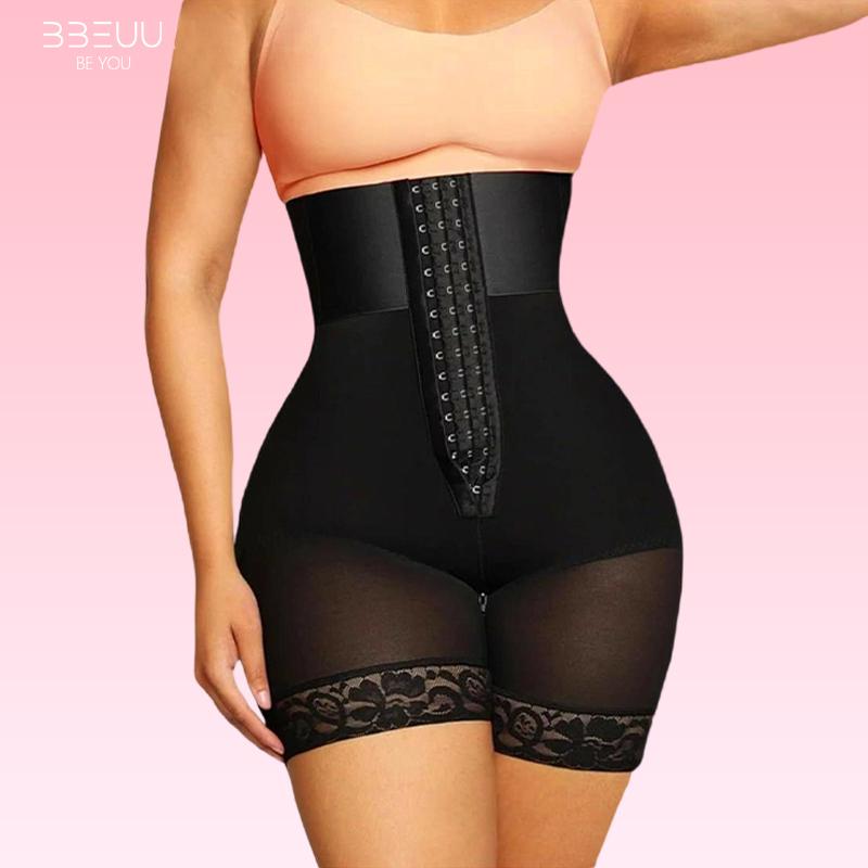 ⏰🔥 ¡50% DE DESCUENTO POR TIEMPO LIMITADO! 💃 Shorts faja de cintura alta para mujer BBEUU: control de abdomen, realce de glúteos y faja cómoda y elegante. Tallas S-3XL ✨🌸