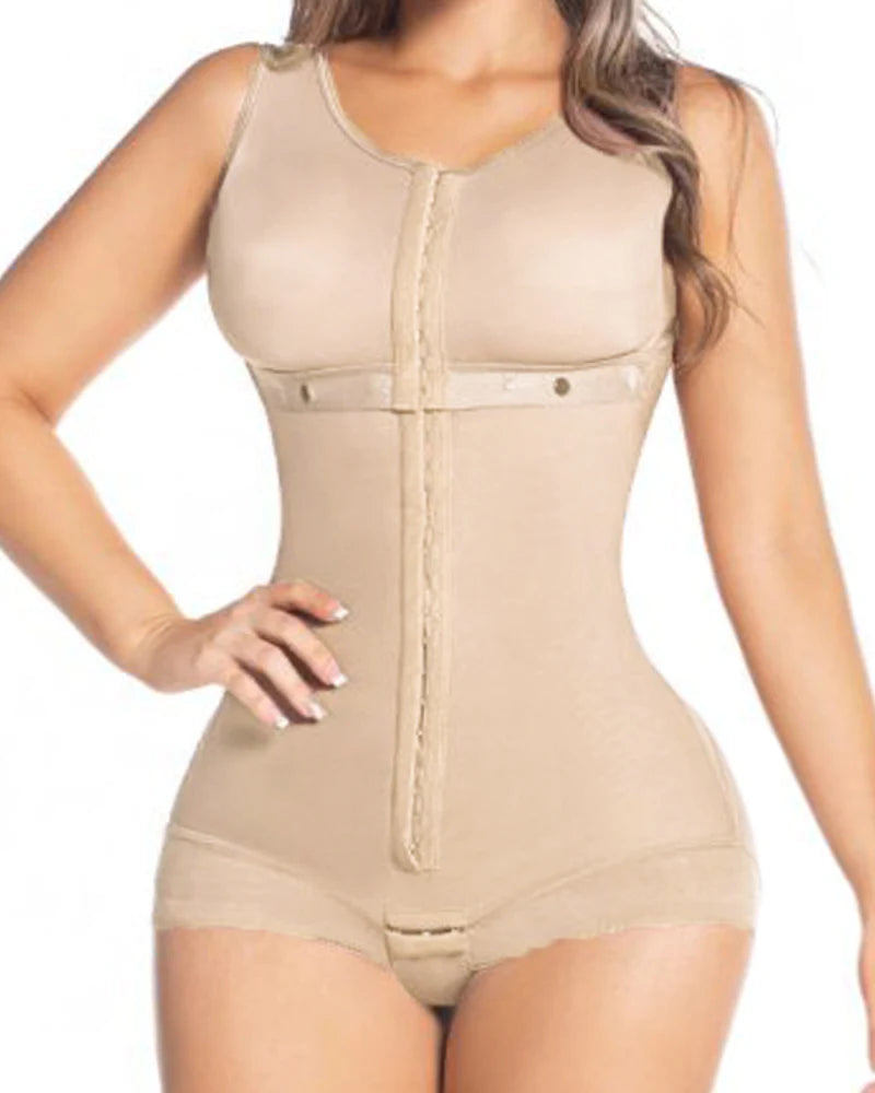 Shapshe® Body moldeador de compresión alta para busto completo con cierre de gancho y ojo