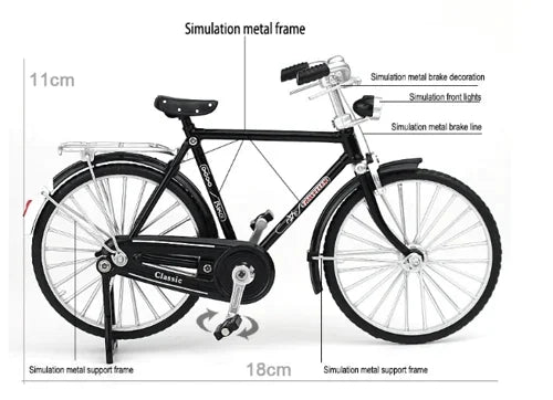 🚲🔥 Modelo de Bicicleta DIY en Miniatura – Armado Fácil, Perfecto para Decoración y Colección ✨🏠
