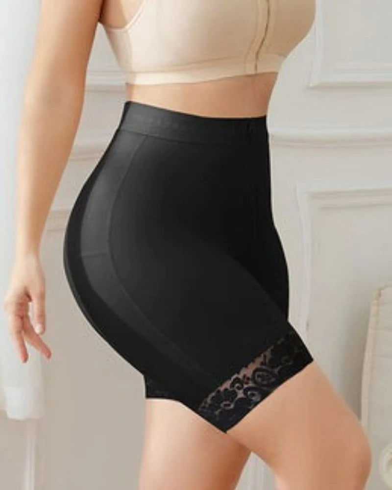 Shapshe® Bragas Faja Moldeadora para Mujer Levanta Glúteos Cintura Alta Reductoras de Muslos Negras
