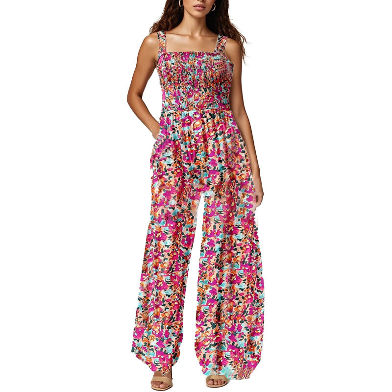 👗 Mono Sin Mangas con Estampado Casual para Mujer – Estilo Fresco y Cómodo para el Verano 🌼🏖️
