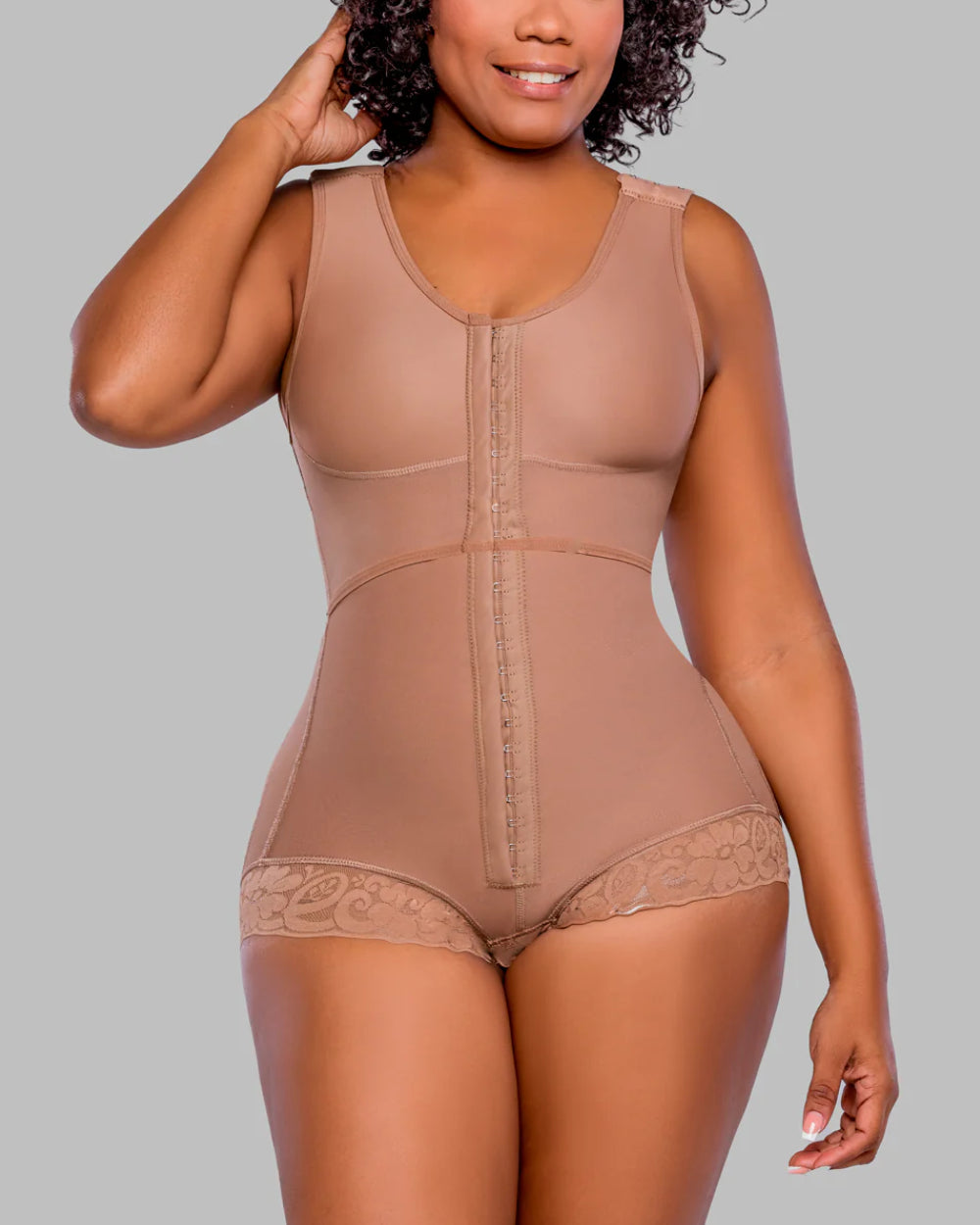 Shapshe® Body Shaper Modelador Levanta Glúteos Enterizo con Broches Control de Abdomen Adelgazante