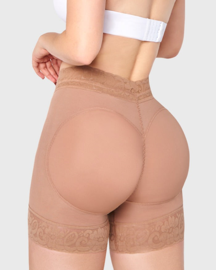Shapshe® Shorts Moldeadores Levanta Glúteos Sin Costuras de Cintura Media para Adelgazar
