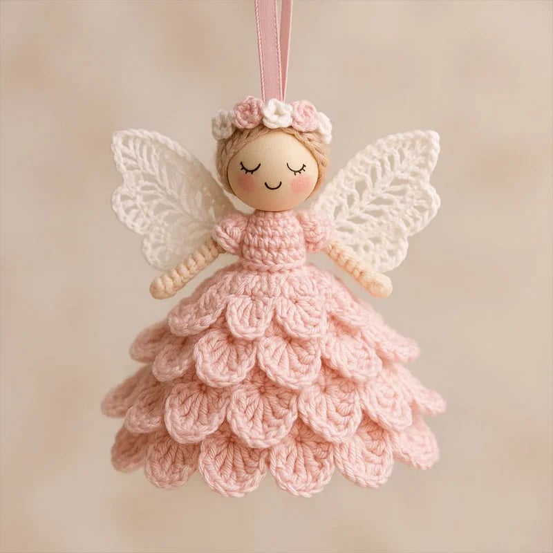 👼 ¡Solo Hoy! 50% OFF en el Kit para Tejer tu Ángel ✨ Todo lo que Necesitas: Hilo Acrílico, Agujas e Instrucciones para Principiantes 🧶