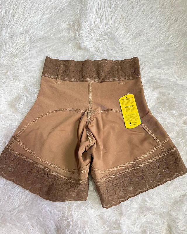 Shapshe® Panty de Encaje con Control de Abdomen, Levantamiento de Glúteos y Cierre con Cremallera