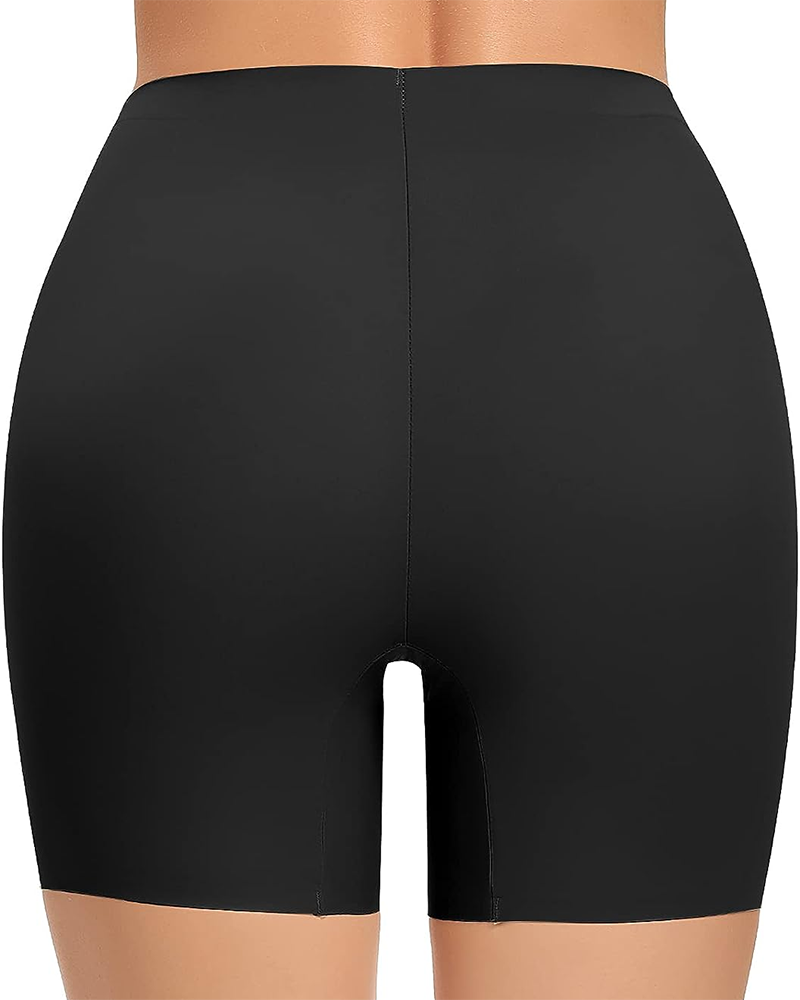 Panties tipo short moldeadores sin costuras con control de abdomen para mujer