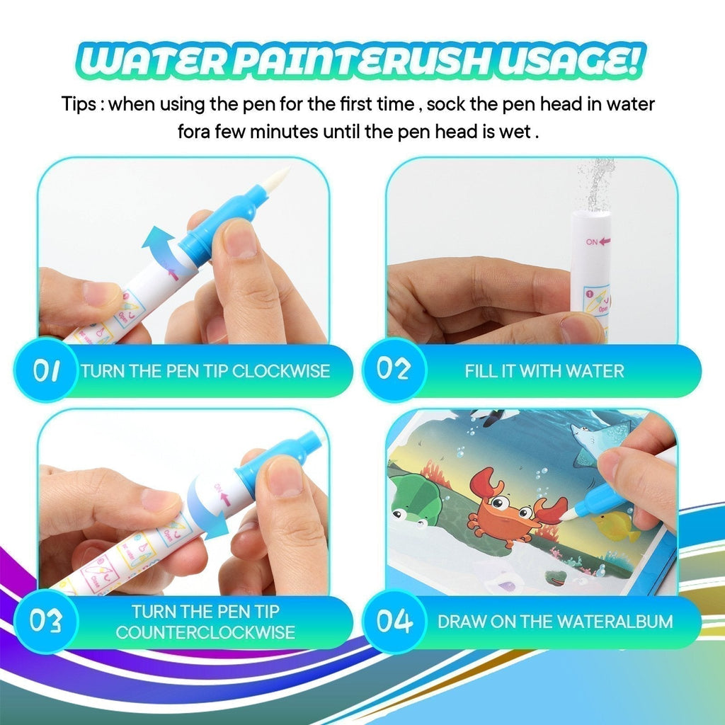📚🎨🧠 ¡50% OFF por Tiempo Limitado! Libro Mágico de Agua para Niños – Compra 1 y Llévate 1 GRATIS 🎁✨