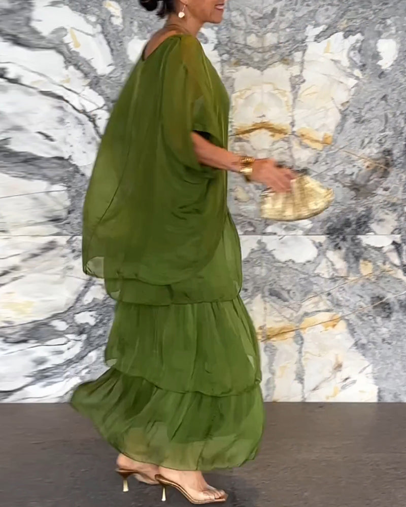 💕 Vestido Flojo Estilo Artístico – Comodidad y Estilo para Todos los Días ✨👗