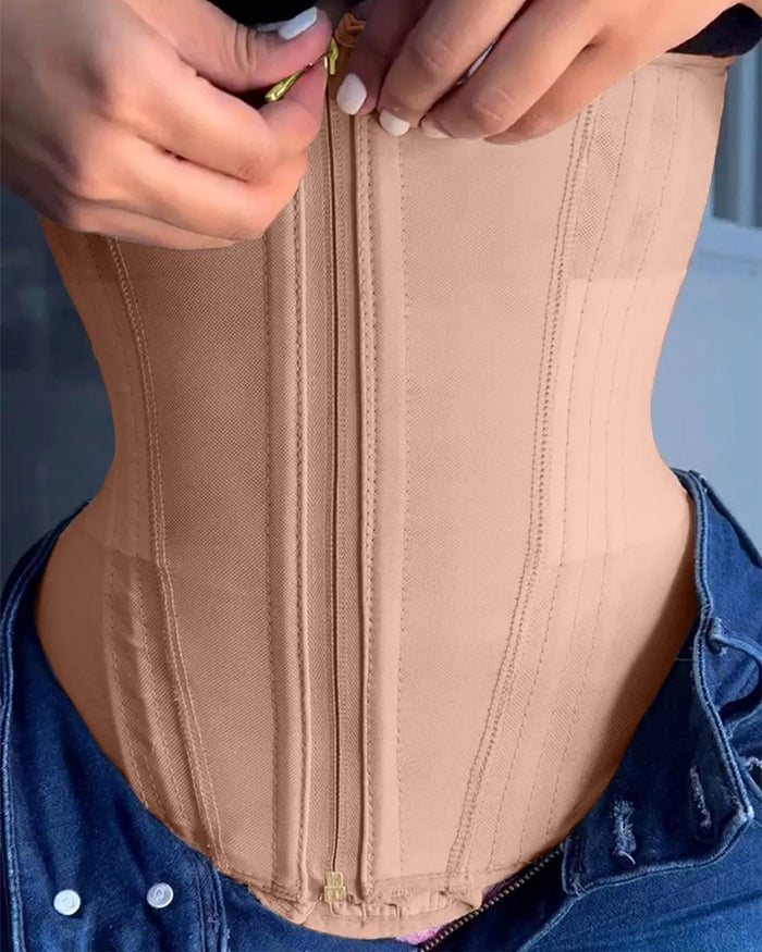 Shapshe® Top Reductor de Cintura con Cremallera y Ajuste Frontal tipo Body Tank Top