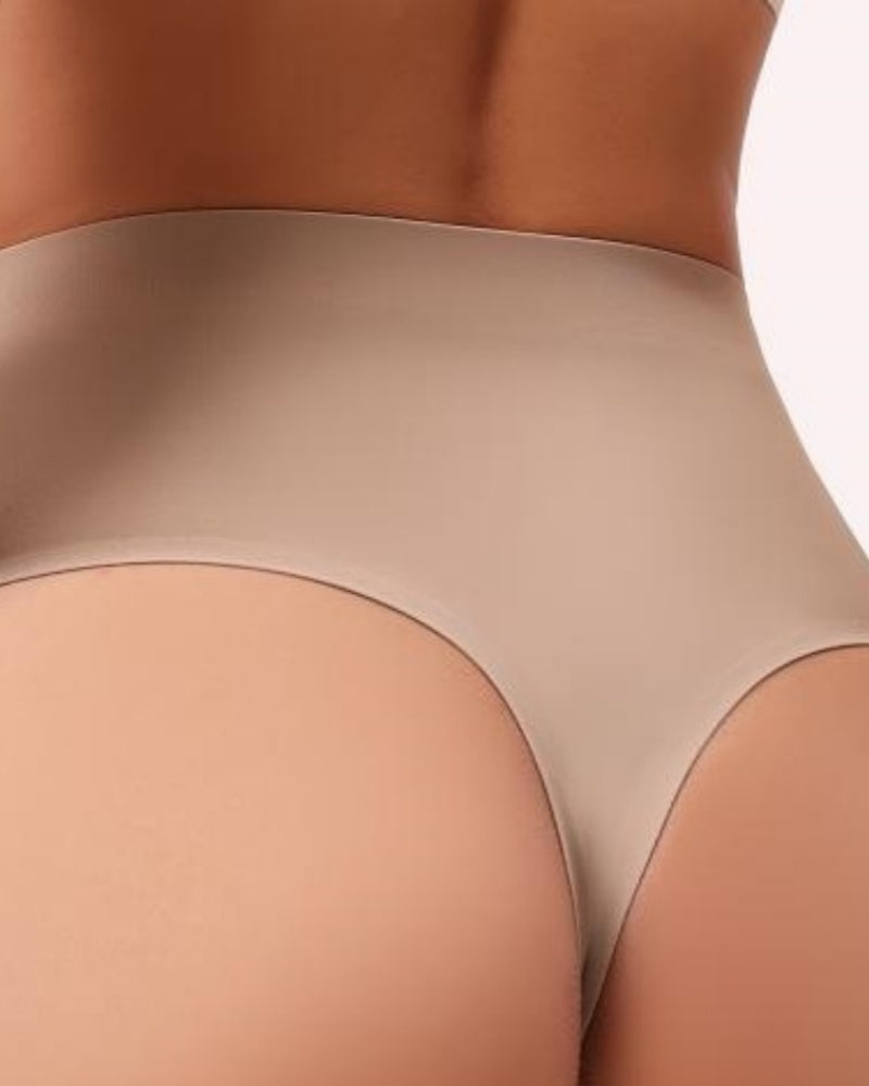 Tanga moldeadora sin costuras de tiro medio para mujer