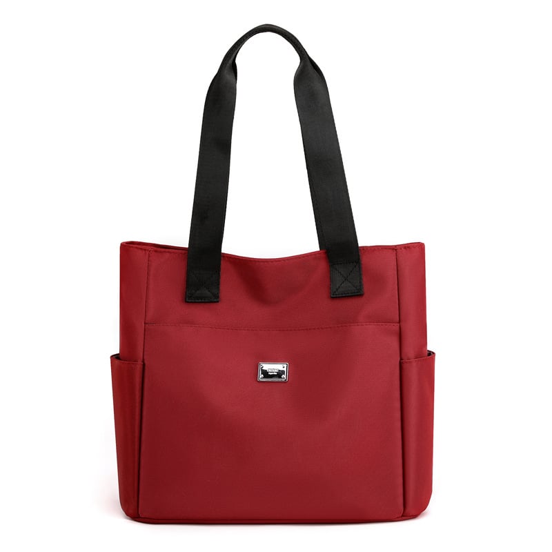 👜 Bolso de Hombro de Nailon Impermeable 🌧️ Con Múltiples Bolsillos de Gran Capacidad 🎒 Ideal para tu día a día ✨