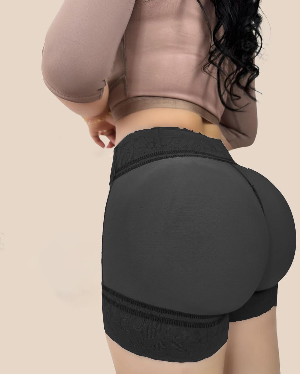 Shapshe® Shorts Moldeadores Femeninos Sin Costuras con Encaje, Levantacola y Control de Abdomen