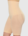 Shorts Moldeadores de Cintura Alta con Control de Abdomen y Reductor de Muslos