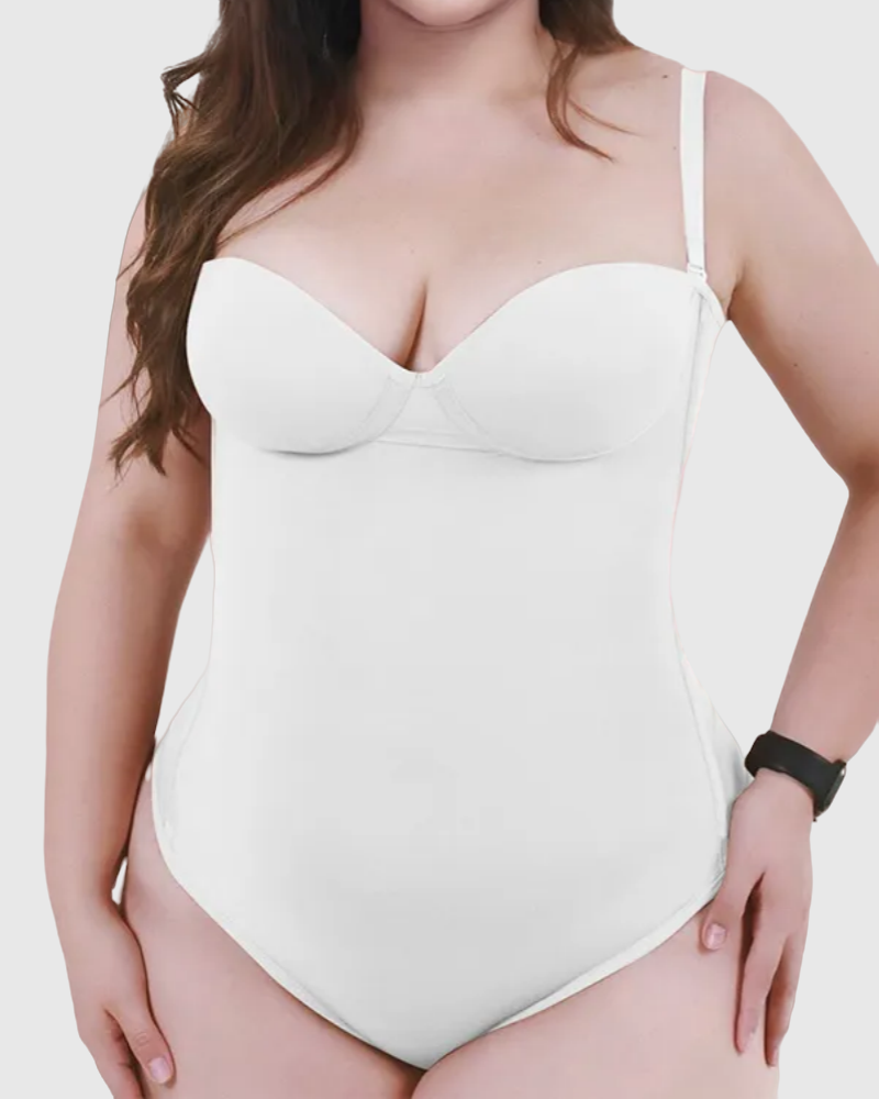 Shapshe® Body ajustado sin costuras con espalda sexy y tanga con cordones