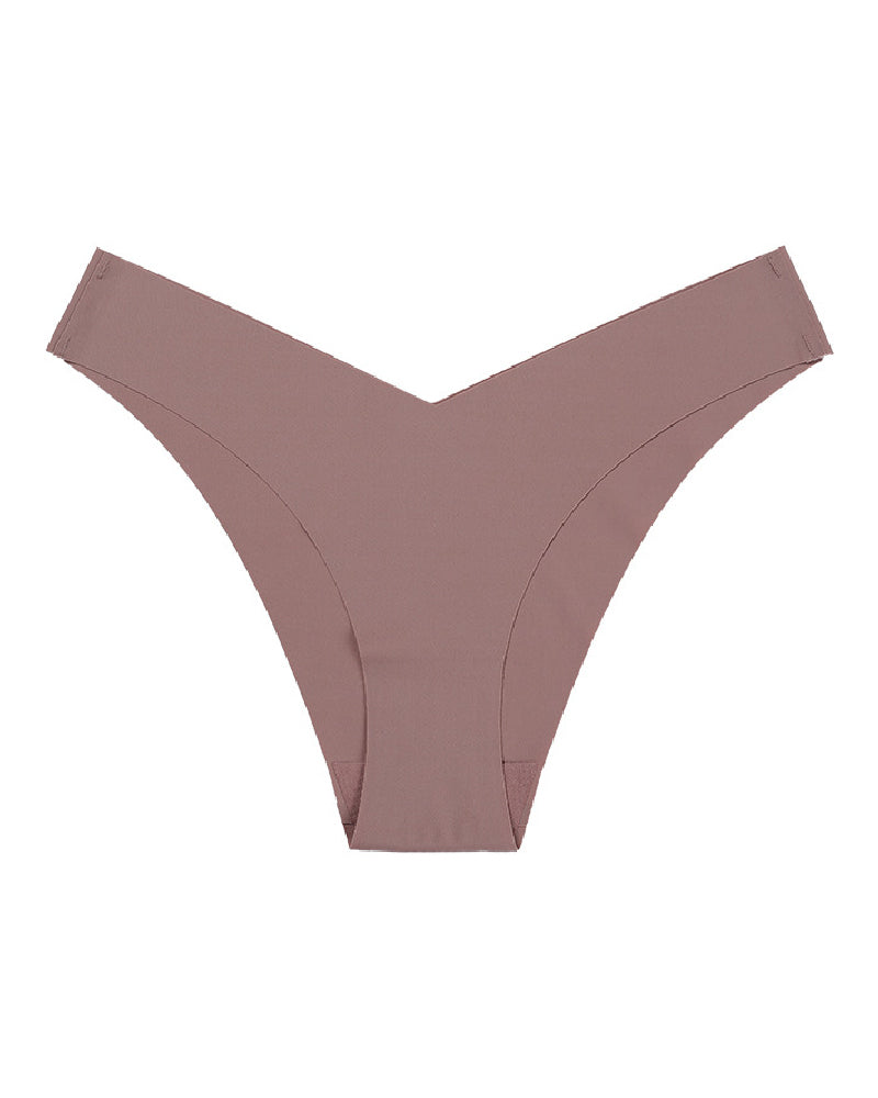 Bragas Sexy de Hielo de Seda, Tiro Bajo, Sin Costuras, Multicolor, Ropa Interior