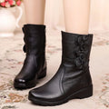 Botas Ortopédicas Cuero Suave Equilibrio Aurora Nube, Máximo Confort y Calidez en Invierno