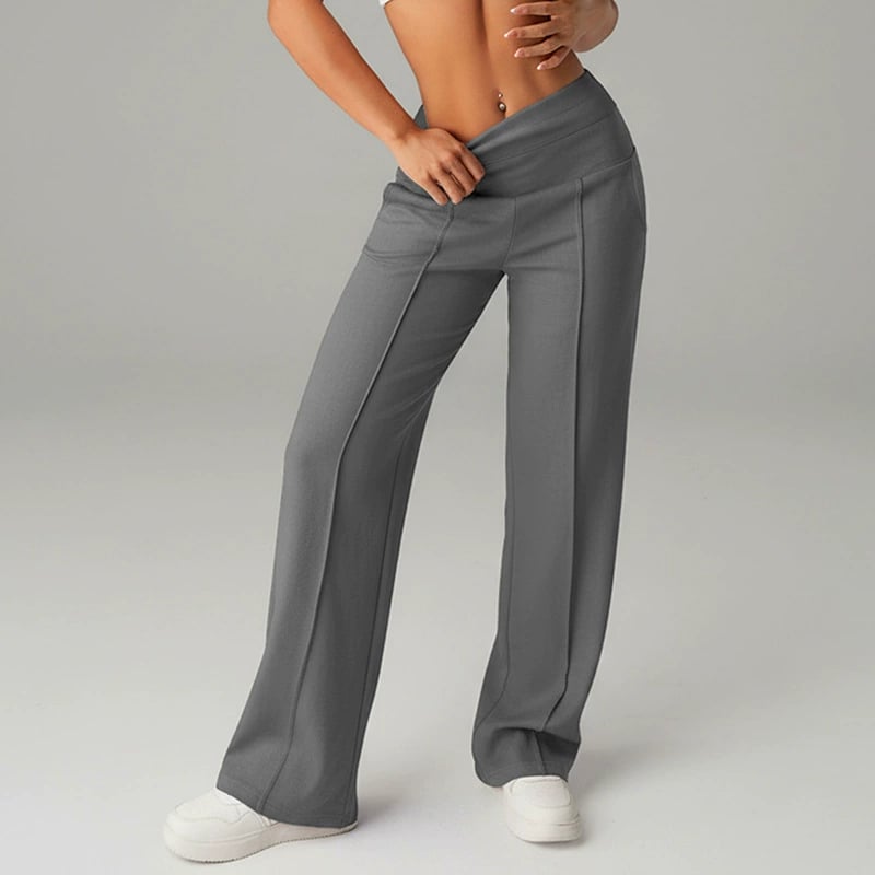 🔥 50% DE DESCUENTO 🔥 Pantalones Rectos Holgados para Mujer – Estilo Cómodo y Elegante, Perfectos para Todo Momento 👖✨