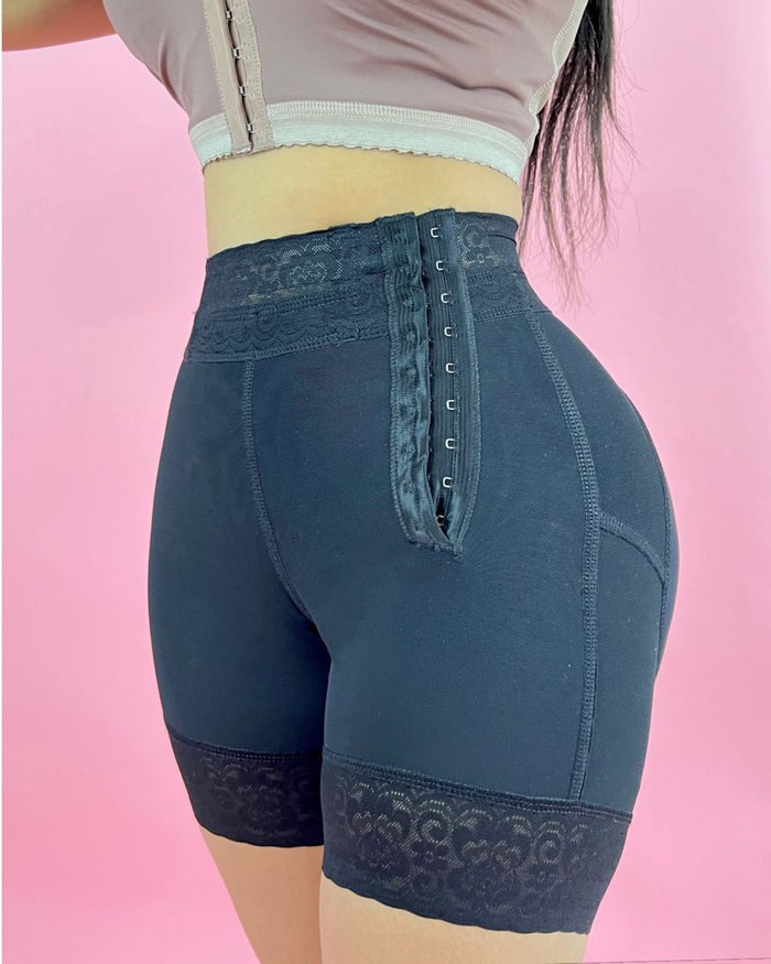 Shapshe® Shorts Moldeadores con Gancho y Ojo Laterales de Control de Abdomen