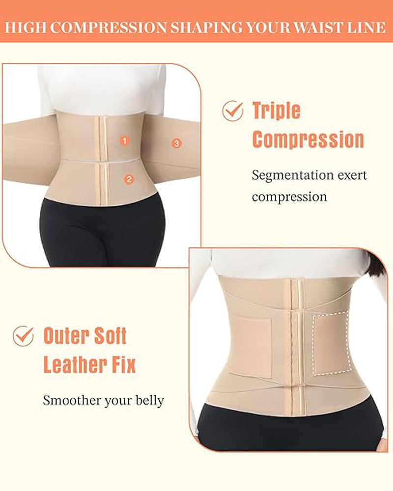 Shapshe® Faja Moldeadora de Cintura en Reloj de Arena con Soporte Firme