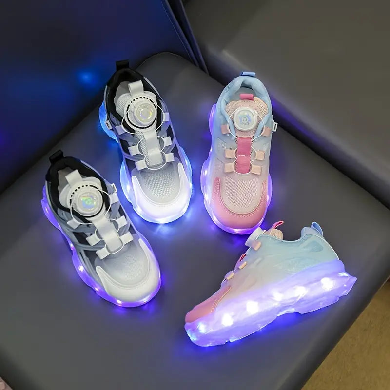 Zapatillas Modernas Luces Prisma Jazz, Diversión y Comodidad en Cada Paso