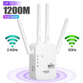 🔥 Amplificador WiFi 2026 – 1200Mbps Banda Dual (5GHz/2.4GHz) 🌐💥 Cubre hasta 10,000 pies² y Conecta hasta 50 Dispositivos 📶🔌 Conexión Estable y Rápida para Todo Tu Hogar 🏠📡