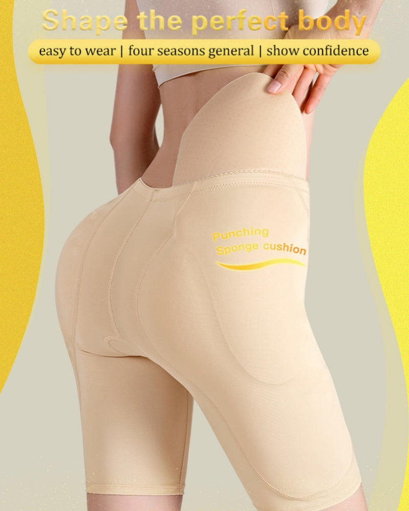 Shorts moldeadores para mujer, de tiro medio, control de abdomen y levantamiento de glúteos