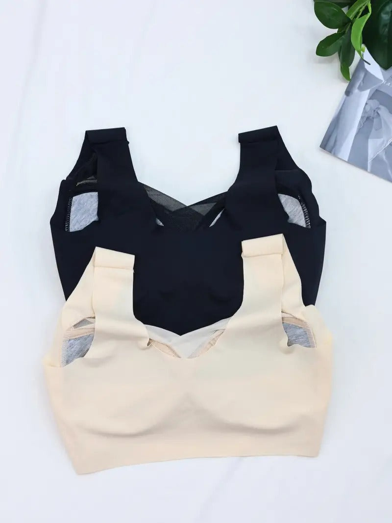 Sostén inalámbrico push up para mujer para uso diario