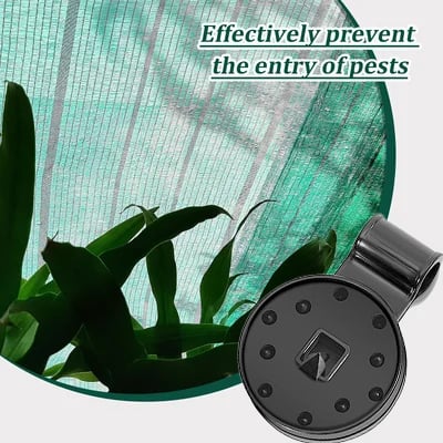 ⏰🔥 ¡50% DE DESCUENTO POR TIEMPO LIMITADO! 🌴 Clips para Red de Sombreo – Fijación Segura y Resistente para Jardín y Patio ☀️✨
