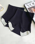 Panties moldeadores de cintura alta para mujer, sin costuras, control de abdomen y sin enrollamiento