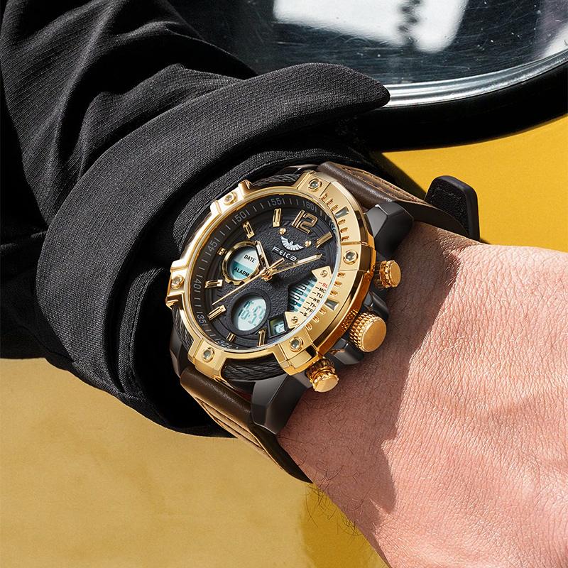 ⏰💥 ¡50% de Descuento! Reloj Deportivo Multifuncional 3ATM de Doble Pantalla e Impermeable ⌚️🏃‍♂️
