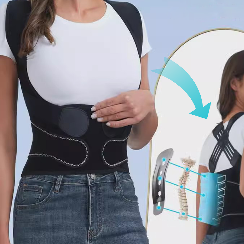 💪✨ Corrector de Postura Universal Ajustable – Gran Soporte para una Postura Saludable y Cómoda Todo el Día 🧘‍♂️🌟