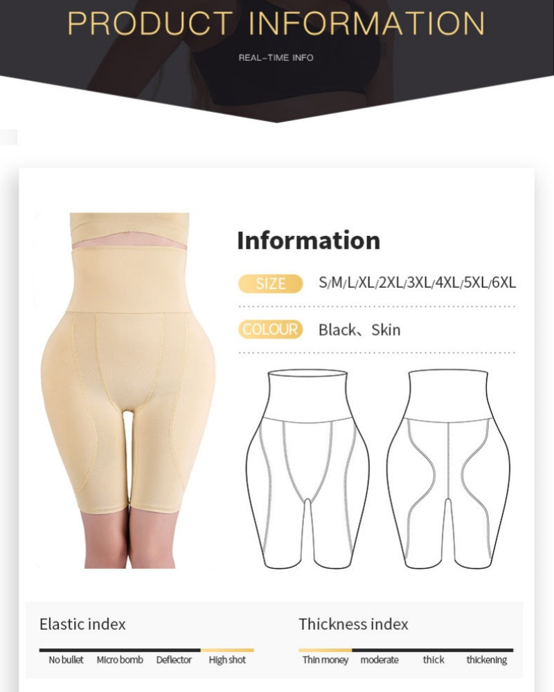 Shorts moldeadores para mujer, de cintura alta, que levantan abdomen y cadera