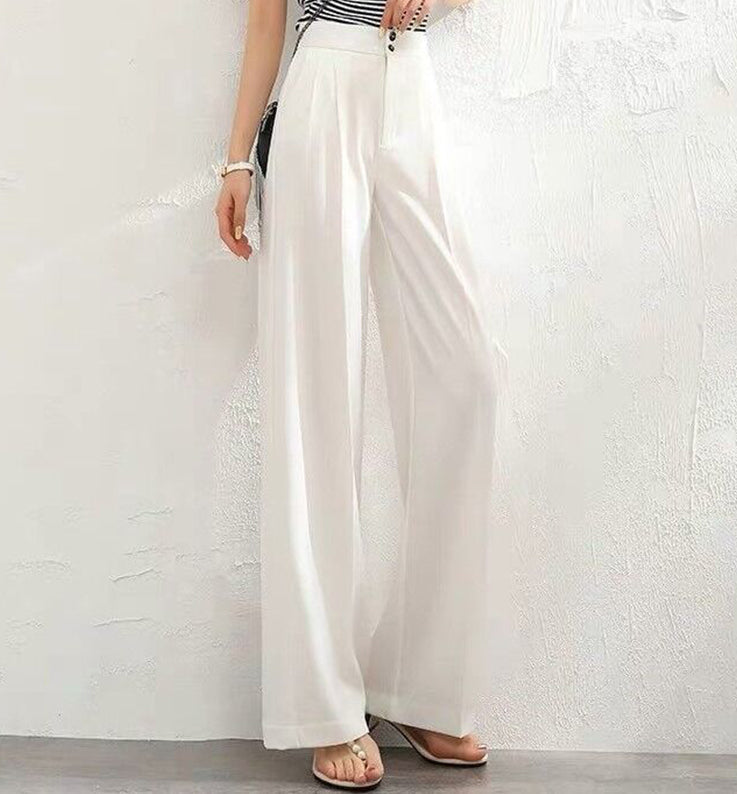 💞 Pantalones Informales de Pierna Ancha para Mujer – Estilo Cómodo y Elegante para Todos los Días ✨👖