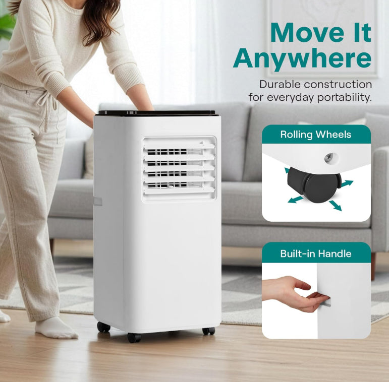 ❄️🔥 ¡50% OFF! Aire Acondicionado Portátil – Refresca Tu Hogar al Instante
