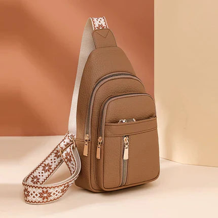👜✨ Bolso Bandolera Casual de Moda para Mujer en Color Sólido – Ligero, Elegante y Perfecto para el Día a Día 🌟💃