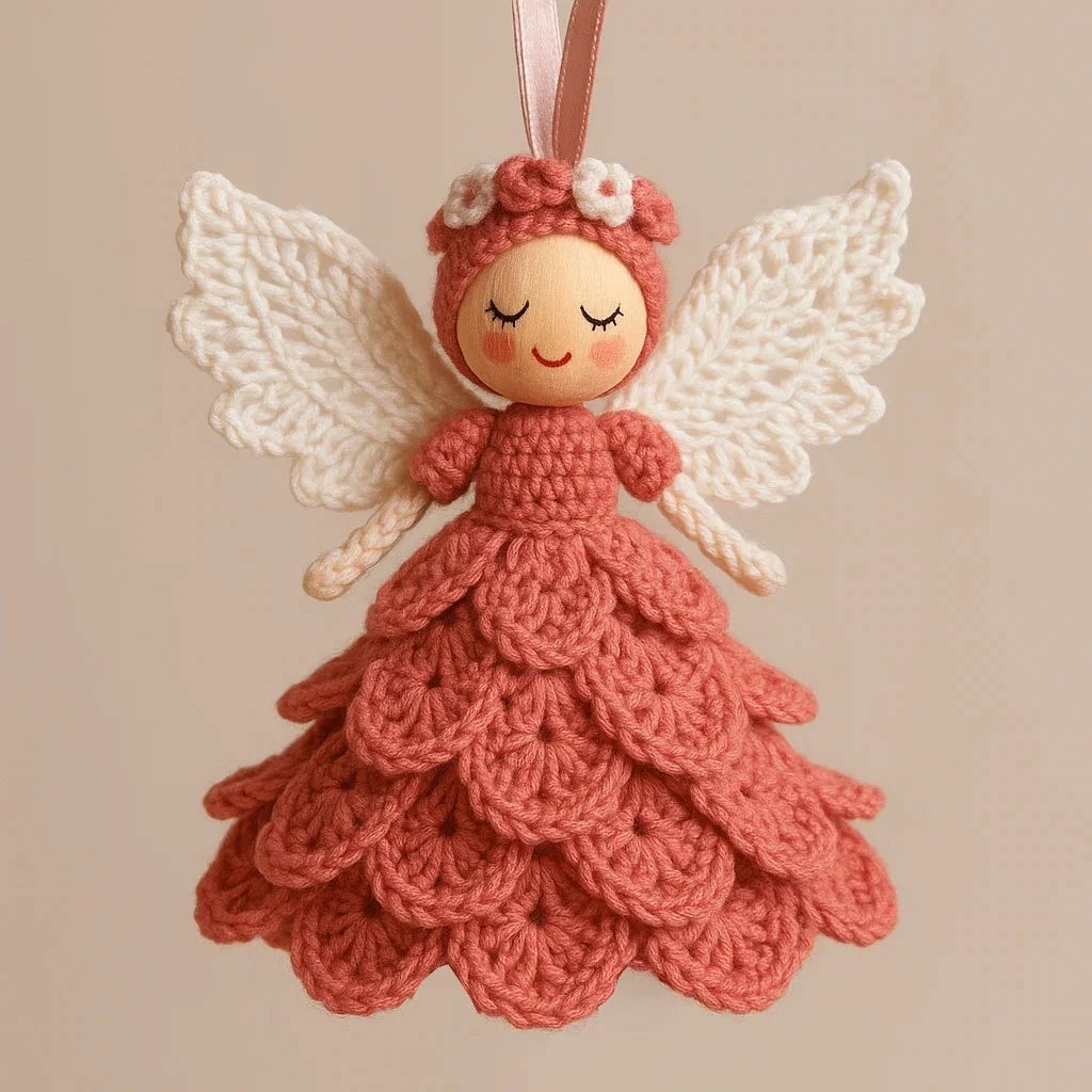 👼 ¡Solo Hoy! 50% OFF en el Kit para Tejer tu Ángel ✨ Todo lo que Necesitas: Hilo Acrílico, Agujas e Instrucciones para Principiantes 🧶