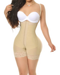 Shapshe® Shorts Moldeadores de Cintura Alta para Realzar Glúteos con Broche de Gancho y Ojal