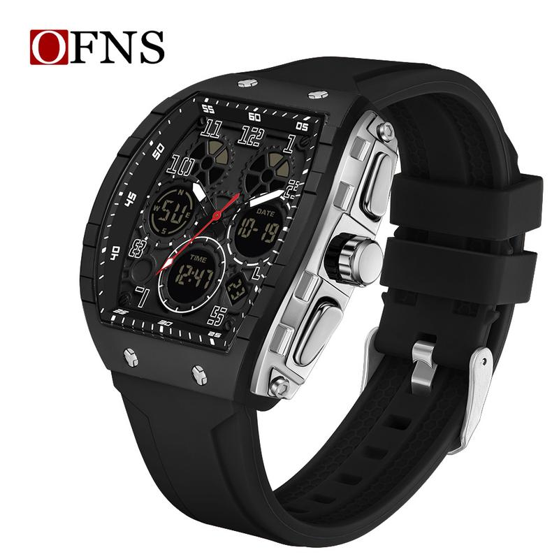 🎁✨ ¡Especial Navidad! 50% OFF – Reloj Deportivo Automático con Luz para Hombres ⌚️💡