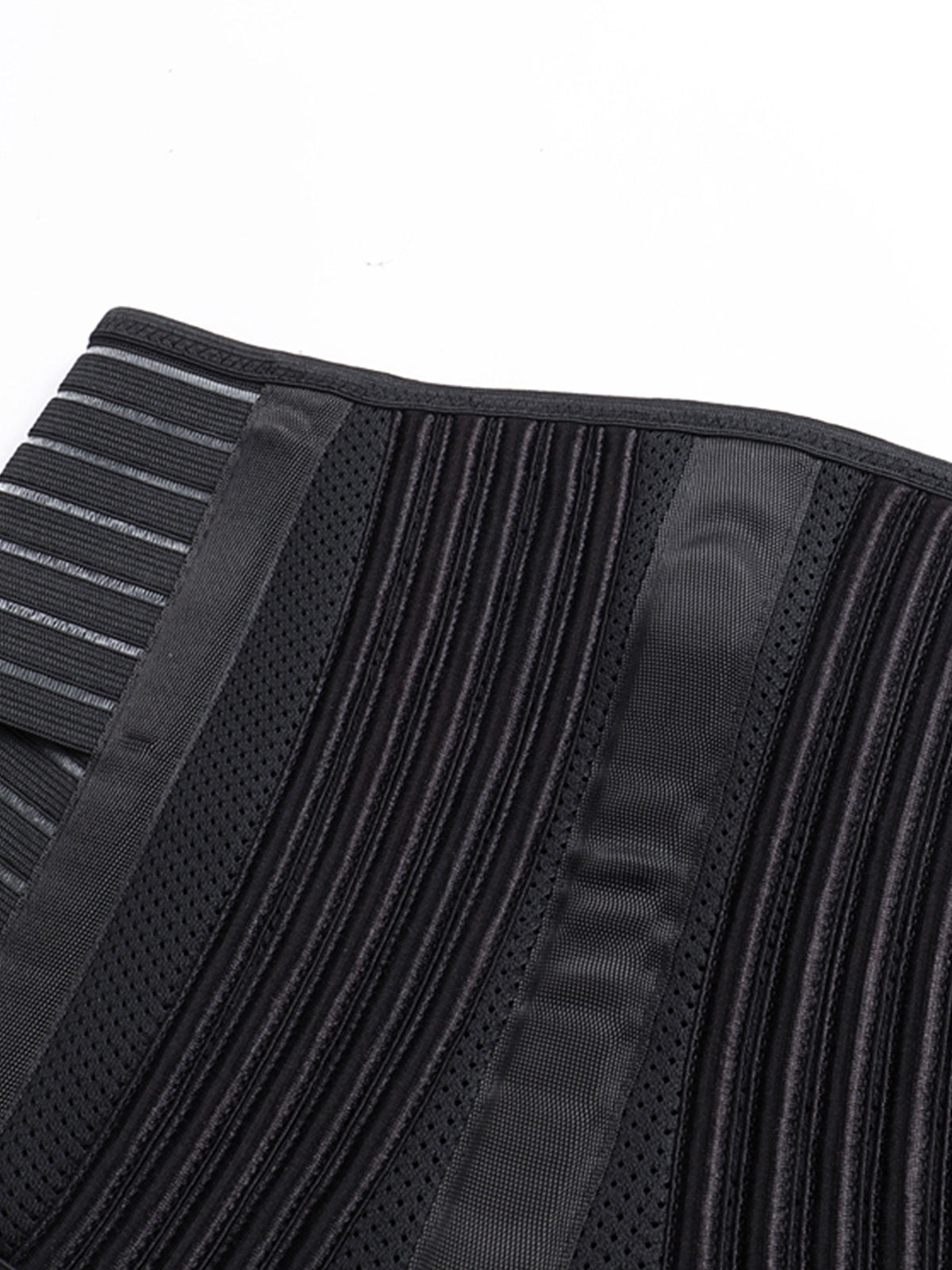 Entrenador de Cintura Femenino con Soporte Lumbar Antideslizante, Corsé Ajustable, Transpirable y con Diseño Calado