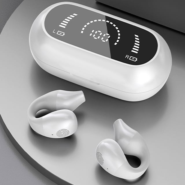 Auriculares Inalámbricos de Conducción ósea con Clip para la Oreja（auriculares deportivos））