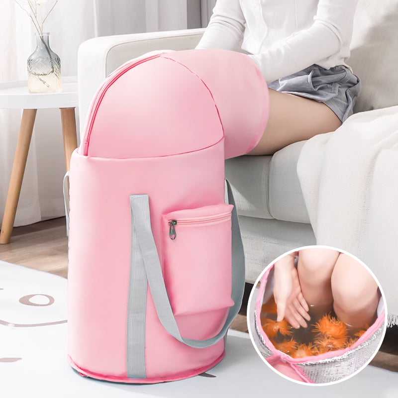 🛁✨ ¡50% de DESCUENTO HOY! — Bañera Plegable para Pies ❤️ Alivia Dolor, Relaja Músculos y Consiente tus Pies en Minutos 👣💆‍♀️