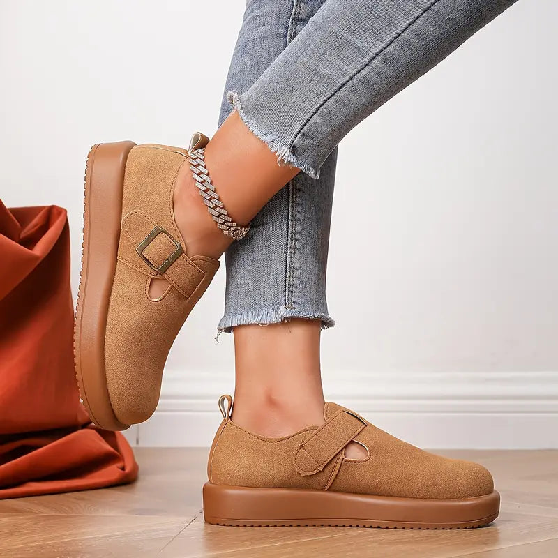 Zapato Casual Cuero Suave Aura Equilibrio Serenidad, Máximo Confort y Estabilidad Diaria