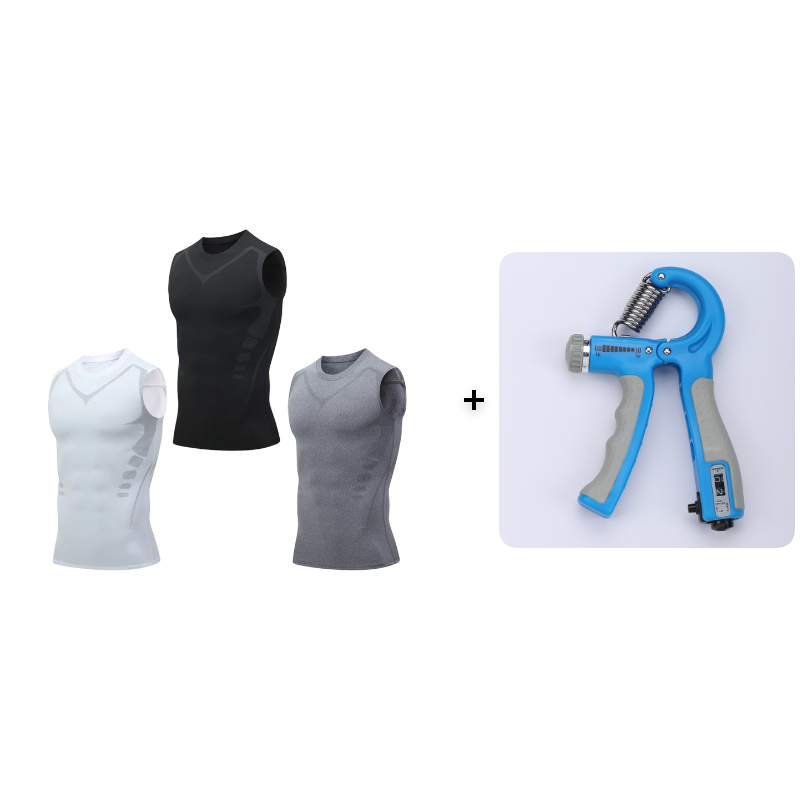 🥳OFERTA ESPECIAL 2026🥳💞¡MÁS DE 50 000 UNIDADES VENDIDAS!🛡️💎 ¡50 % DE DESCUENTO! Chaleco moldeador iónico: compresión refrescante, alisa el vientre y los michelines. Invisible bajo la ropa. ¡Vuelve a sentirte segura de ti misma! 💪✨
