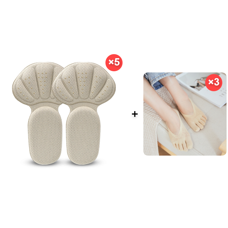 ⏰🔥 ¡Oferta Especial 50% OFF! 👠 Almohadillas Adhesivas para el Talón – Cómodas, Discretas y Anti-Ampollas 👣✨