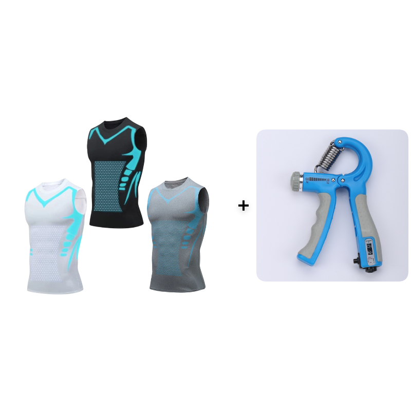 🥳OFERTA ESPECIAL 2026🥳💞¡MÁS DE 50 000 UNIDADES VENDIDAS!🛡️💎 ¡50 % DE DESCUENTO! Chaleco moldeador iónico: compresión refrescante, alisa el vientre y los michelines. Invisible bajo la ropa. ¡Vuelve a sentirte segura de ti misma! 💪✨